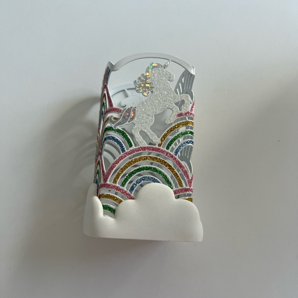 Bath and Body Works Glitter Unicorn Foaming Soap Holder